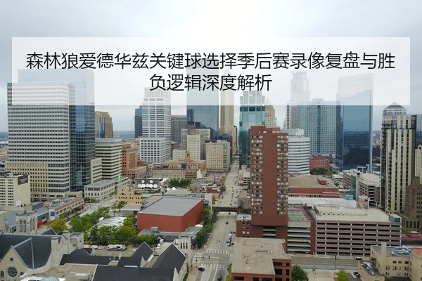 森林狼爱德华兹关键球选择季后赛录像复盘与胜负逻辑深度解析